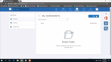 How to Upload files on Backpack in Edmodo