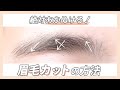 日本人に一番多い毛流れの眉毛カット方法【基本のあか抜け】＊クリッパー：Ayana