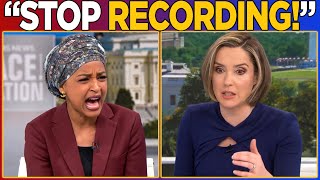 Ilhan Omar Rage Quits Cbs Interview