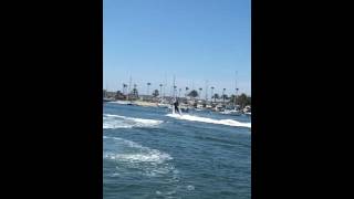Dave flying the JetPack at Newport Beach