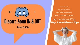 Discord Zoom IN & OUT (2020) - Resize Discord 💬TEXT and Display Size
