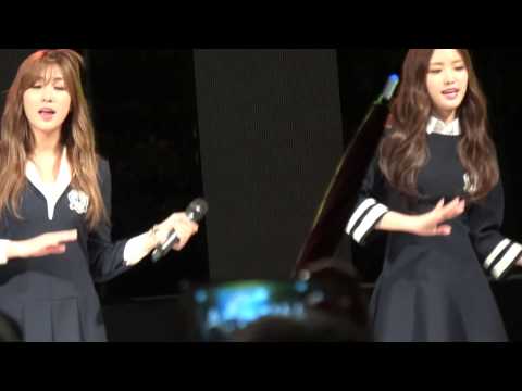 20140924 Woosung University Apink Fancam Like a dream