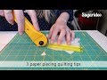 3 paper piecing quilty tips | vlogging from my moms sewing room