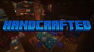 Handcrafted mod in Minecraft