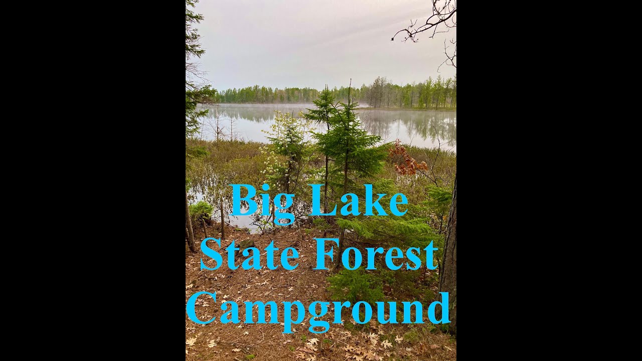 Big Lake State Forest Campground UP Michigan YouTube