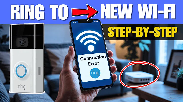How to Connect Ring Doorbell to New WiFi - EASY STEP-by-STEP