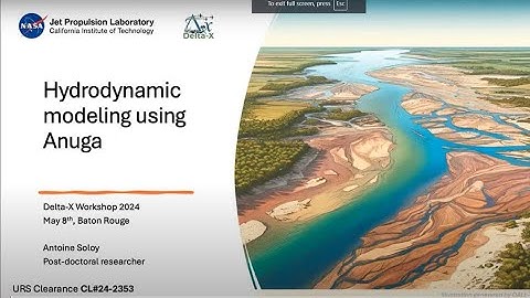 Hydrodynamic Modeling with ANUGA: Part One