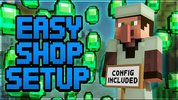 How to Create the ULTIMATE Minecraft Server Shop System (TUTORIAL)