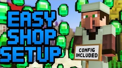 How to Create the ULTIMATE Minecraft Server Shop System (TUTORIAL)
