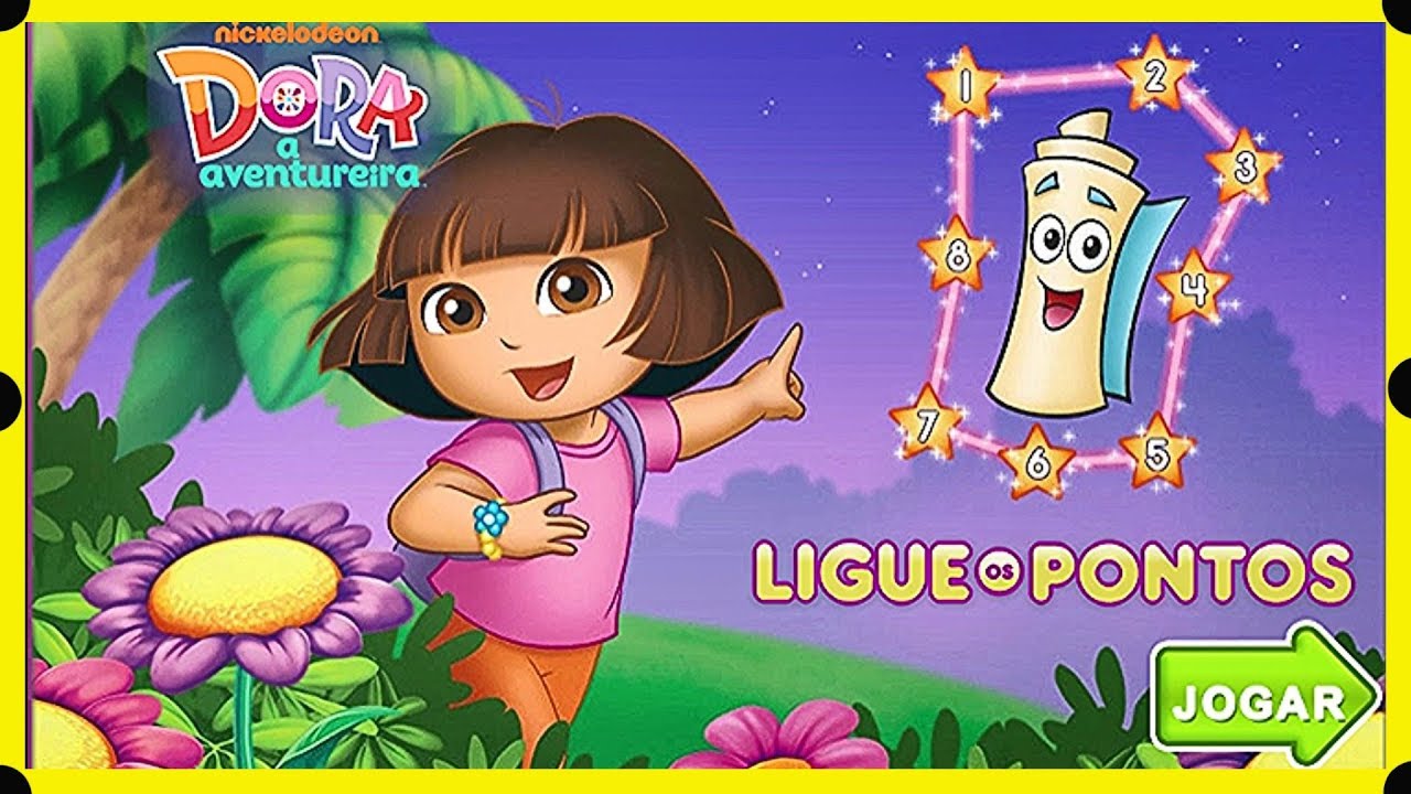 💗😘 DORA AVENTUREIRA em Português Jogos de pintar online videos infantis  colorindo Jogos legais 