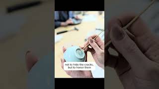Why Japanese People Repair Broken Pottery with Gold 🏺✨ | The Meaning of Kintsugi