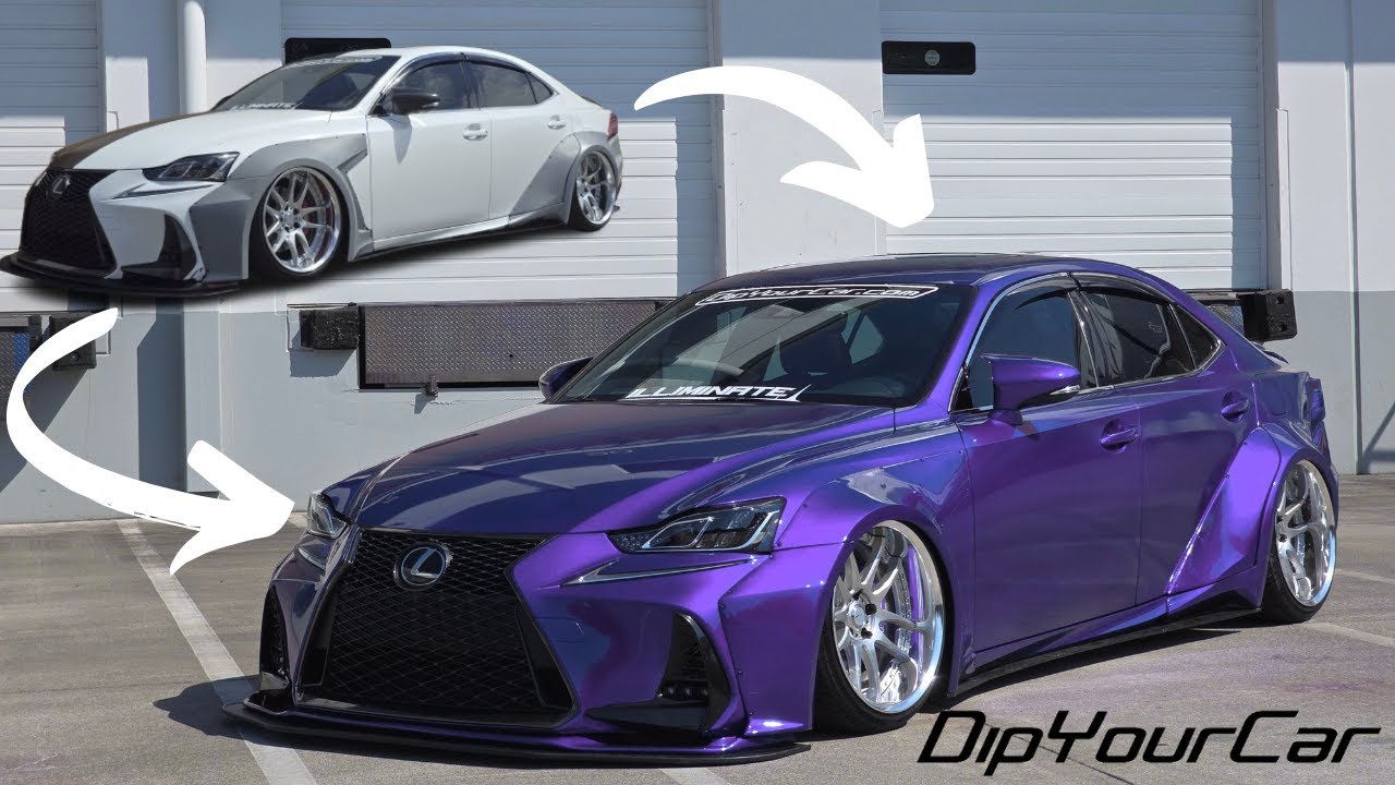 The BEST color I've ever dipped my Lexus! | Dipyourcar
