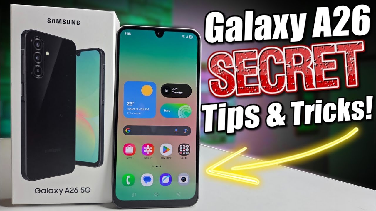 Samsung Galaxy A26 5G Tips & Tricks! (Hidden Features)