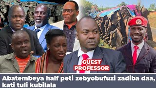 Abasubuzi Ba Halfpety Zebyobufuzi Kuguno Omulembe Omwagulanyi. Professor Abayita