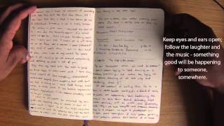 20140707 Travel Journaling   Molekine flipthrough 3