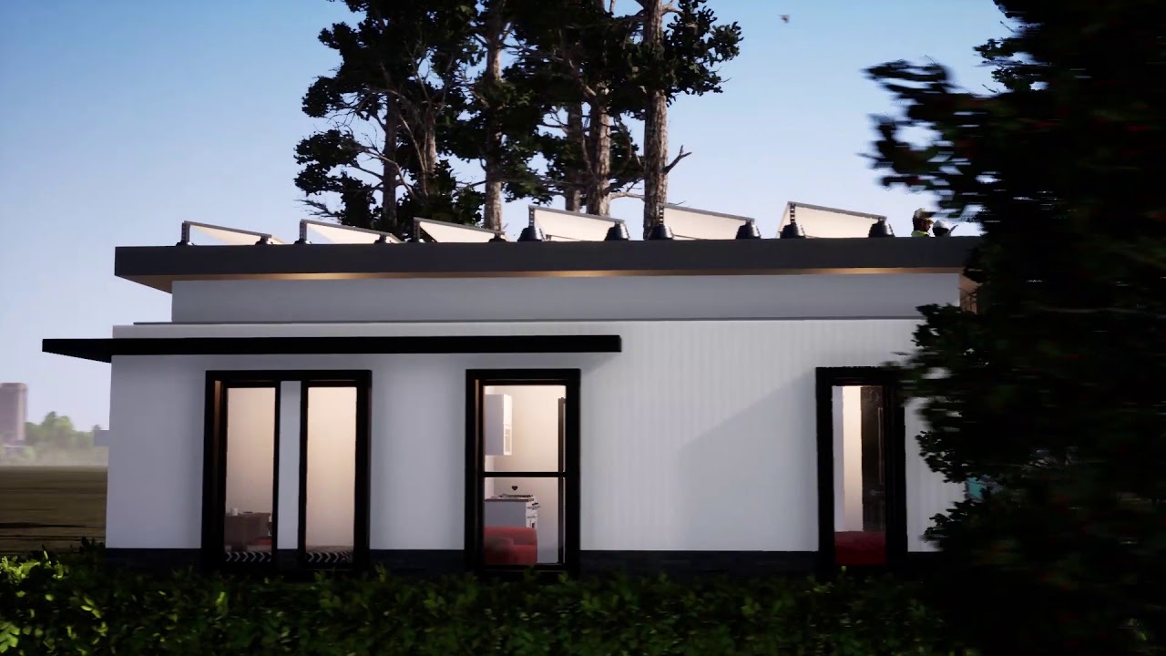 Tiny Modern House design - YouTube