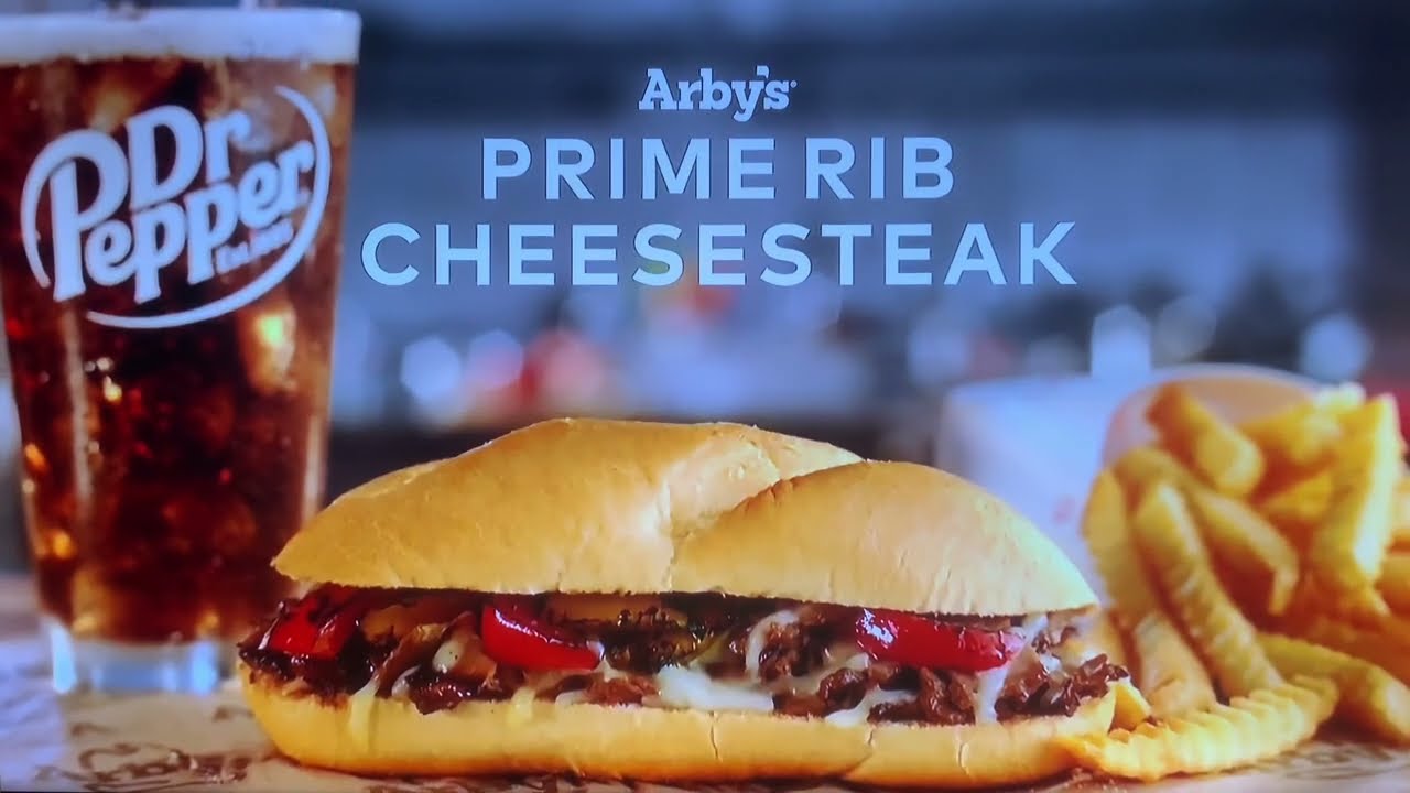 Arby’s restaurant NEWEST TV commercial “ Prime Rib Cheesesteak “🥩🧀
