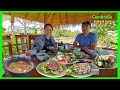 Overnight In Stueng Saen City! And Lunch At Chomrern Kaknika Kompong Thmor - Fresh Vegetable.