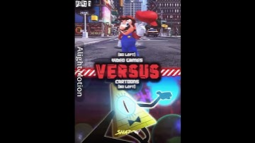 Videogames VS Cartoons (Part 1) | #edit #versusbattle #cartoons #videogames #1v1 #viral #fyp #song