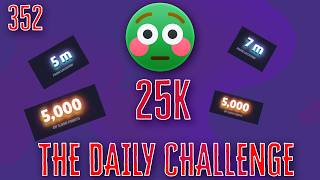 "Can I continue my INSANE perfect score streak!?!?!" - Geoguessr Daily Challenge # 352
