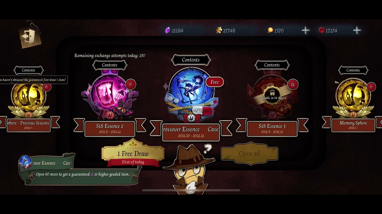 ESSENCE OPENING | Detective Conan / Case Closed part 1 (over 140 opened) | Identity V