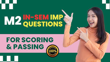 M2 In-Sem IMP Questions For Scoring & Passing | Purple Hat Institute | #sppuexam #sppu #engineering