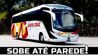 O Marcopolo G8 Mais Potente Do Brasil  Muito Motor nibus Da Viao Santa Cruz Pintura Retr