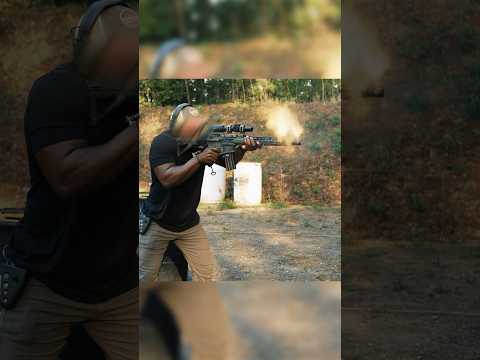 Rifle & Pistol Target Transitions #shootingrange #firearmstraining