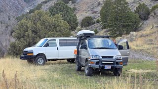 Return To Van Dwelling Adventures In The South Mackenzies Delica Tour