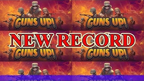 New Record | CPU DEFEND | GUNS UP! PS4