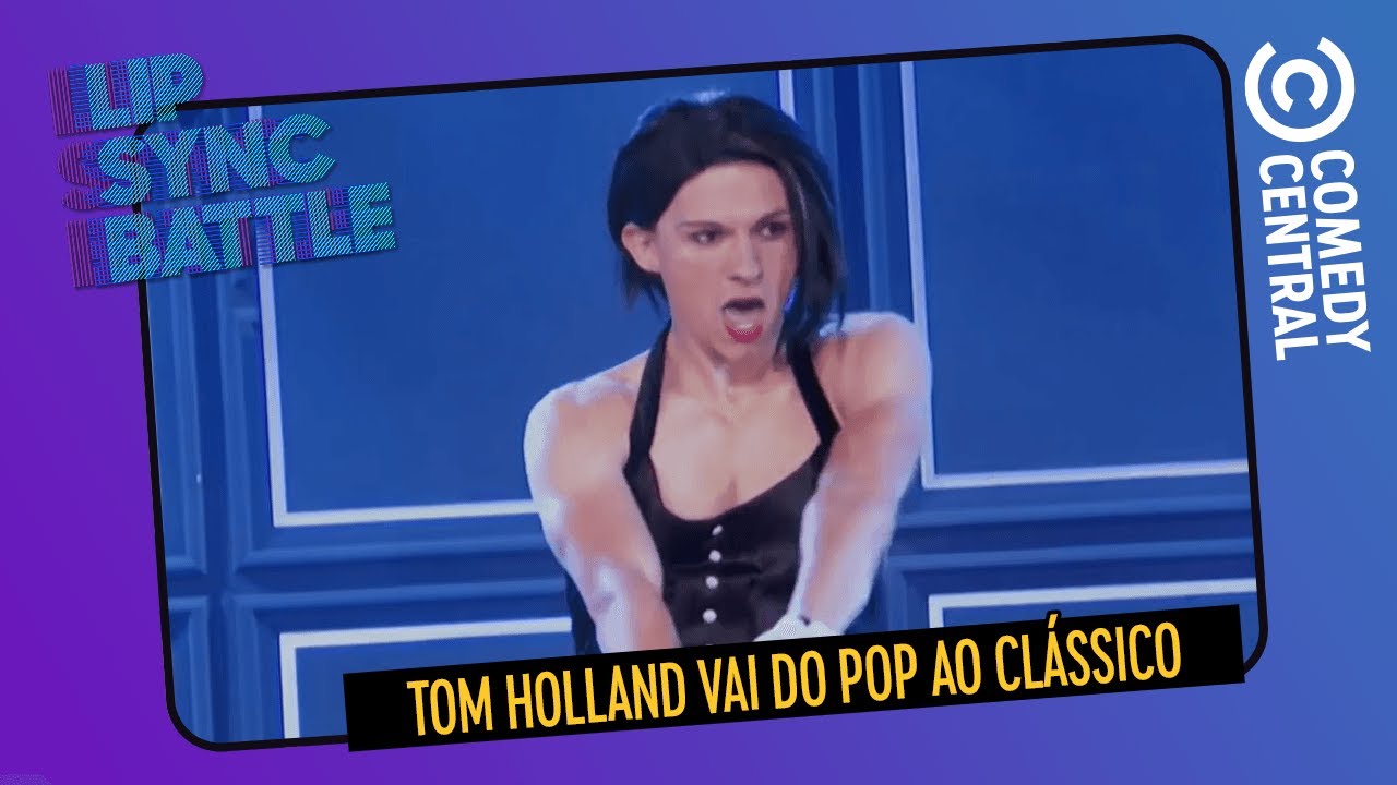 Tom Holland vai do POP ao clássico | Lip Sync Battle no Comedy Central