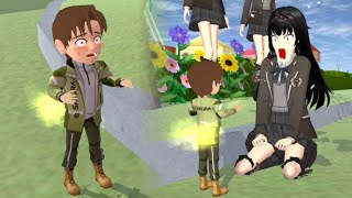 A Baby Farts In Front Of A Female Student. Funny Story Sakura School Simulator