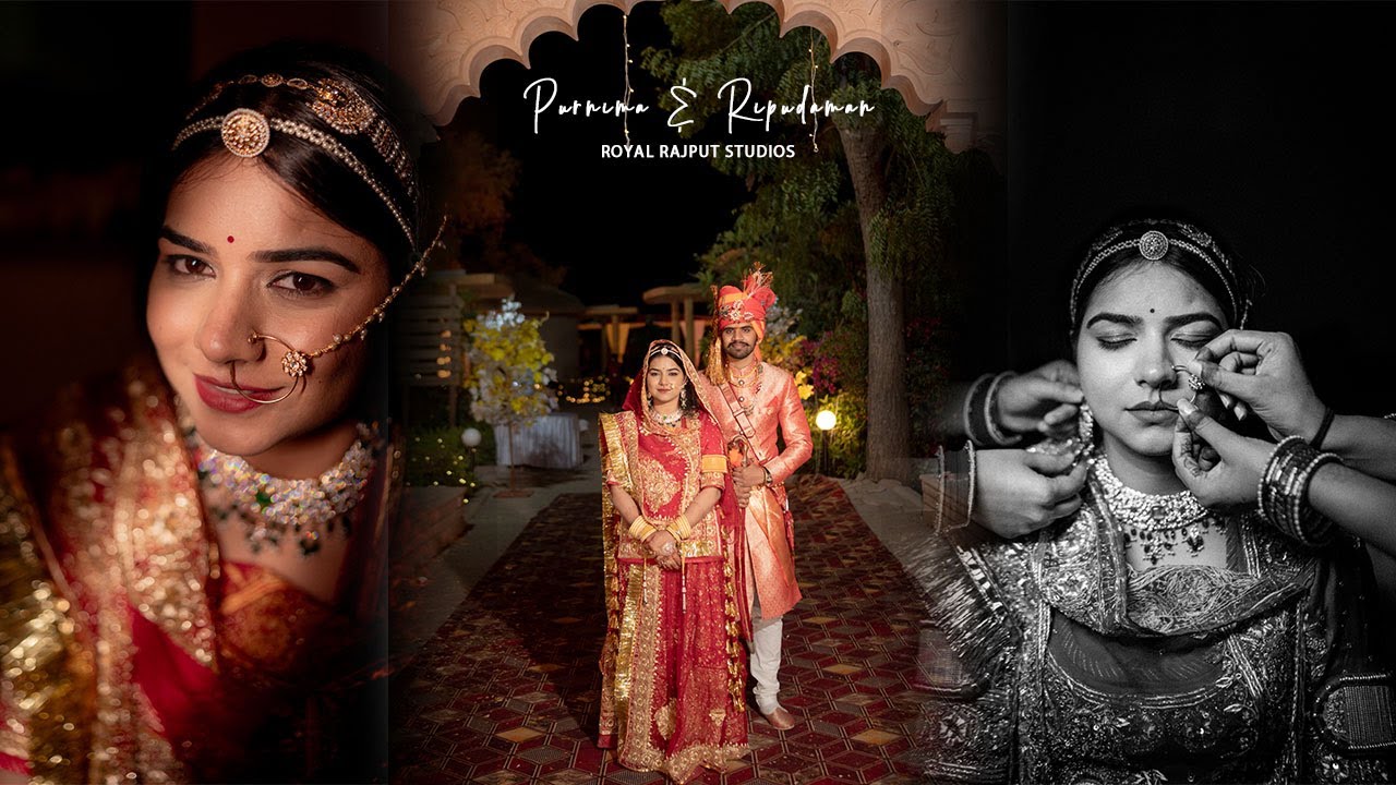 RAJPUT WEDDING HIGHLIGHTS || PURNIMA & RIPUDAMAN || ROYAL RAJPUT STUDIOS 2025