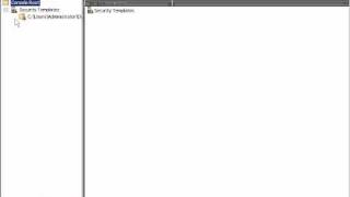 Applying Security Templates.avi