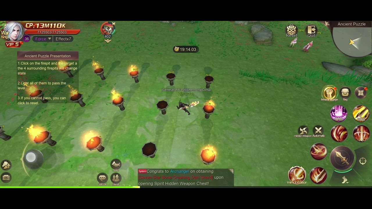 Sword Dynasty Immortal Ancient Puzzle