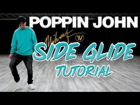 साइड ग्लाइड कैसे करें (नृत्य मूव्स ट्यूटोरियल) पॉपपिन जॉन | मिहरान टीवी(@MIHRANKSTUDIOS)