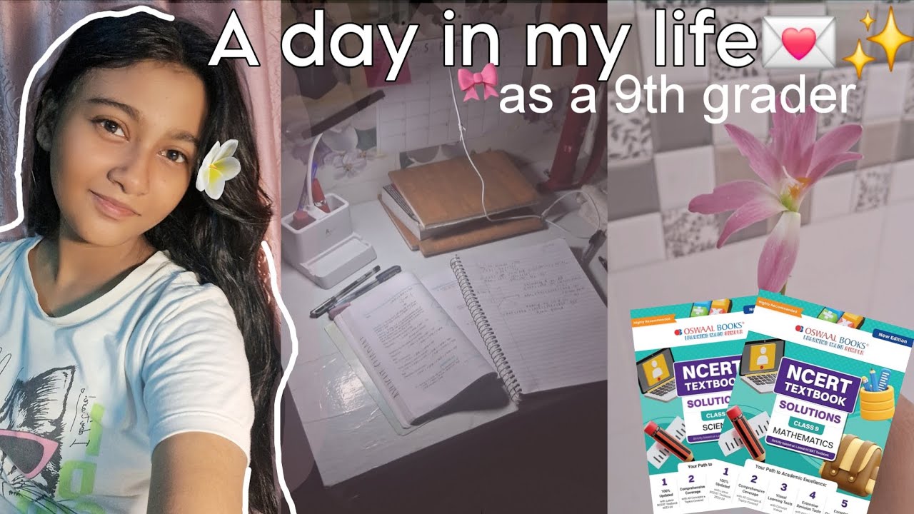 A DAY IN MY LIFE as a *9TH GRADER* | study vlog | cbse class 9
