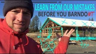 Don't Build Your Barndominium Till You Have Learned From Our Mistakes