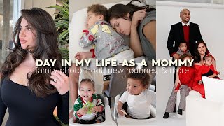 DAY IN MY LIFE AS A 25 YEAR OLD MOMMY OF 3♡ Family Christmas Photos, New Routines, & More! by Nazanin Kavari 113,337 views 4 months ago 28 minutes
