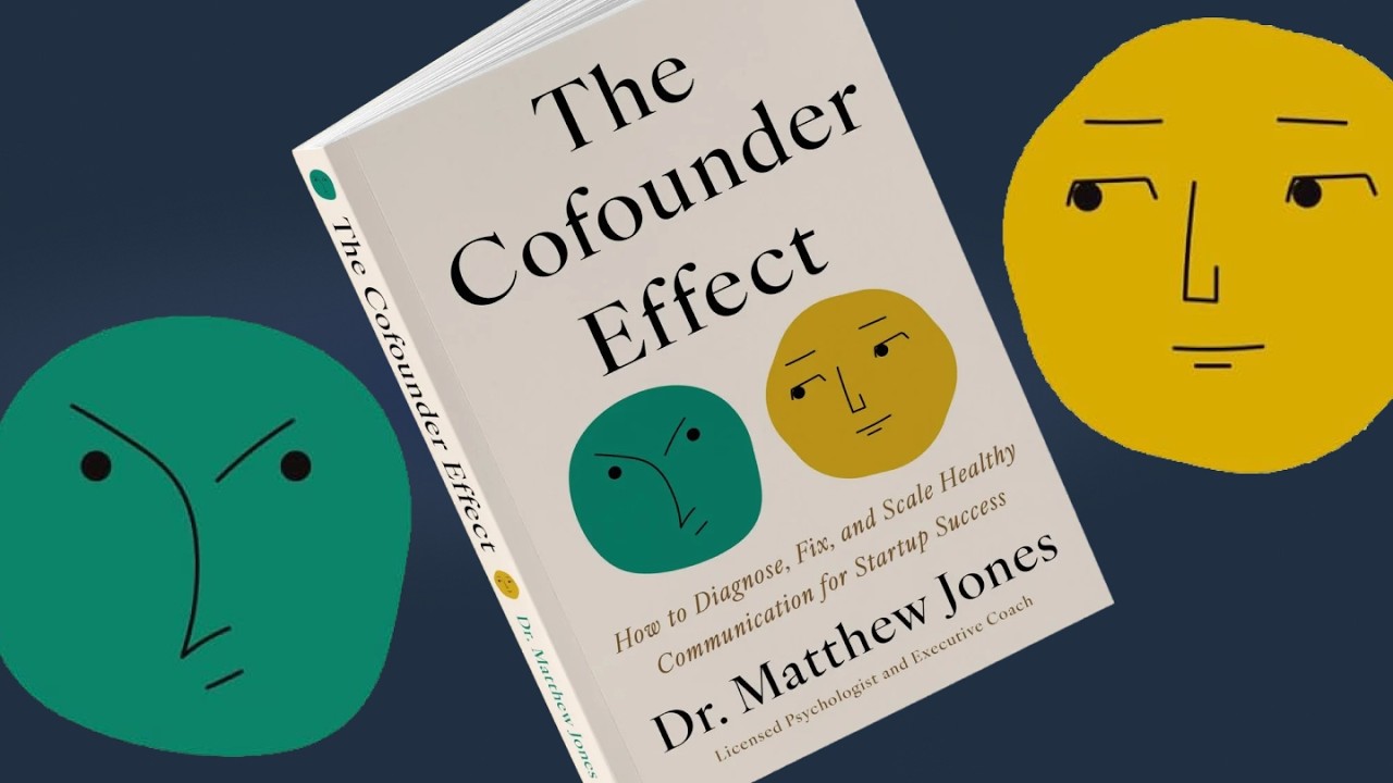 Dr. Matthew Jones: Fix your co-founder relationship before it breaks your startup