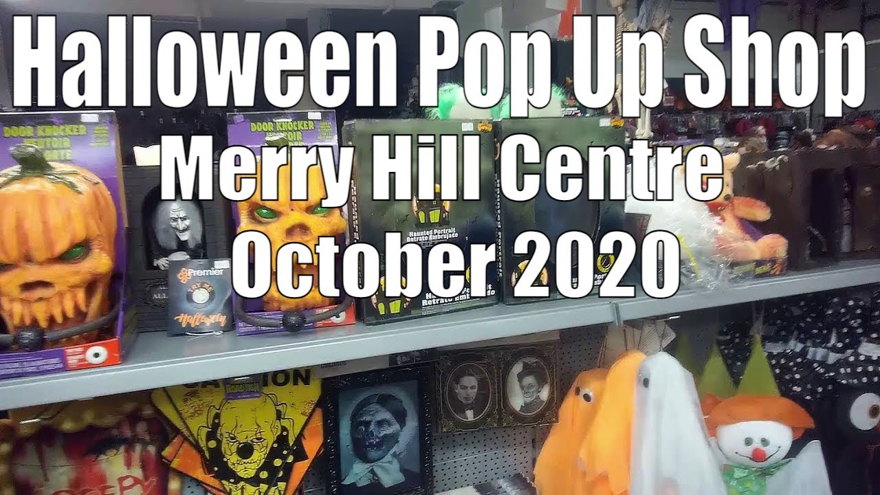 Halloween Shop Merry Hill Centre OurThemeParkLife YouTube