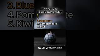 Niche Fruit Death ASMR Ranking #asmr #ai #niche #fruit #sad #destroy #goodbye #faces #cute #nooooooo screenshot 4