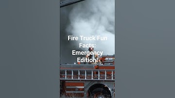 Fun Facts About Fire Trucks You Didn