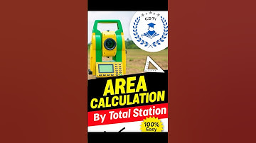 📍 How to find out area of land from Total Station?👷‍♂️| #surveying #total station #csti #civileng...