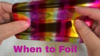 When To Foil: Before vs After Revealed