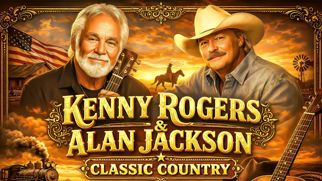 Kenny Rogers & Alan Jackson: The Best of Country Music 🔥 Top 50 All-Time Favorites