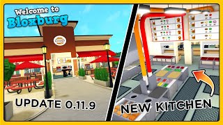 BLOXBURG BURGER UPDATE: Job Update, New Kitchen Items & More! (0.11.9.)