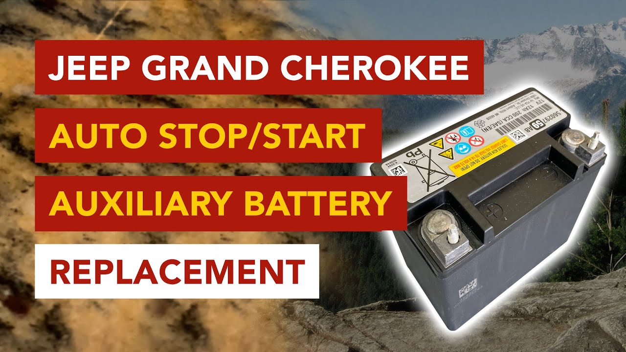2015 Jeep Cherokee Start Stop Battery