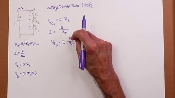 DC Electrical Circuit Analysis: Voltage Divider Rule