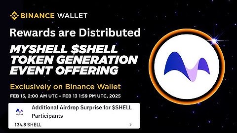 Binance Web 3 Wallet MyShell TGE Event | How To Claim $SHELL Tokens | How to Swap $SHELL Tokens